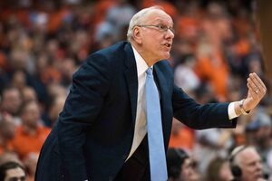 Syracuse's postseason fate isn't in Jim Boeheim's hands, nor is it in the hands of any SU player after an ACC tournament loss to Miami on Wednesday. It's up to the Selection Committee. 