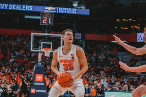 Buddy Boeheim was given very little space to produce offensively, shooting 5-for-20 in Syracuse's overtime loss.