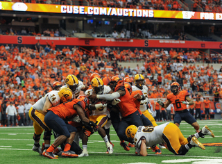 Syracuse did not allow a point in the second half against Central Michigan.
